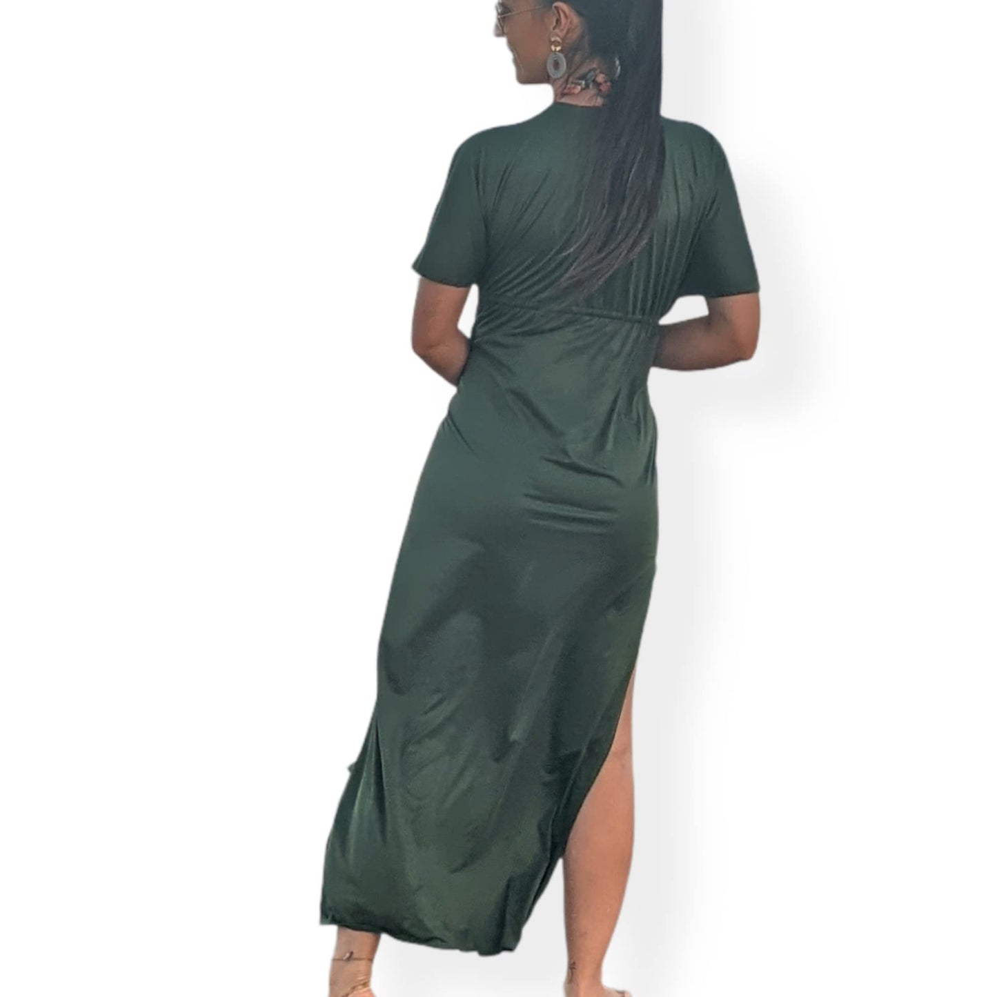 BRAZILIAN BREEZE Women's Swimwear Cover Ups Sexy Open Front Beach Bikini Swimsuit Kimono Cover Up Long Flowy Beachwear